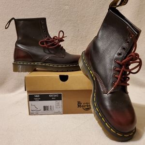 New Dr. Martens Cherry Red Rouge Boots Sz.9 Women